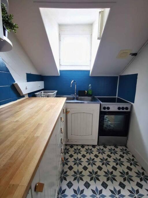 Bel Appartement 3Mn A Pied De La Gare Et 10Mn De Paris อาร์ฌ็องเตย ภายนอก รูปภาพ